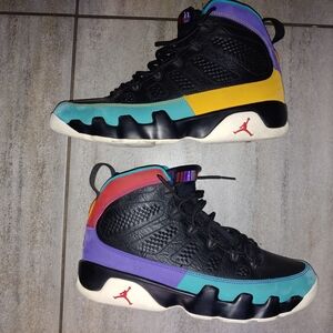 Colorful High-Top Sneakers